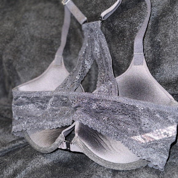 DOBREVA Women's Push Up Bra Racerback Front Closure Bra - Picture 5 of 12